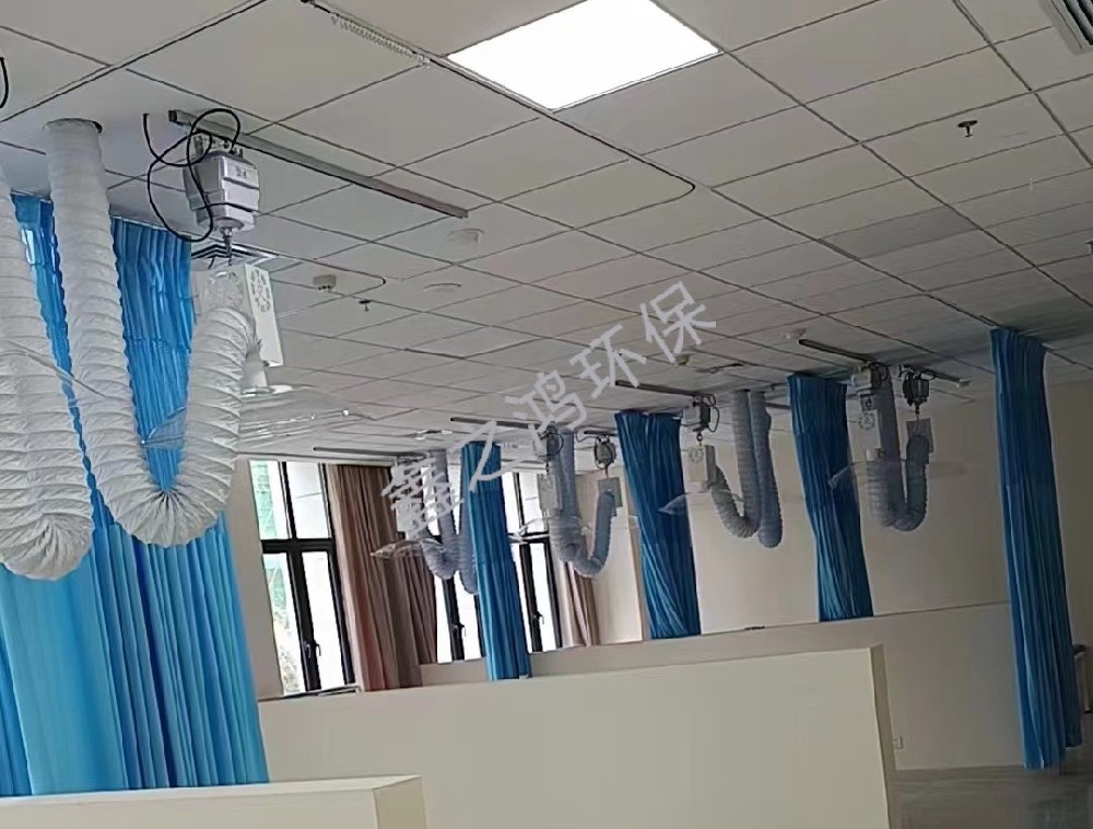 艾灸排煙系統(tǒng)安裝效果圖：打造健康舒適的艾灸環(huán)境