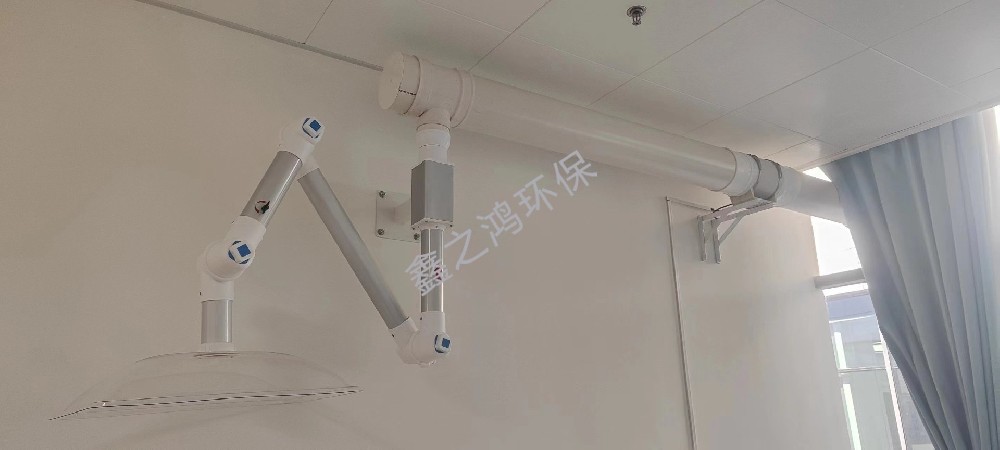 深圳地區養生館艾灸排煙系統設備安裝完成
