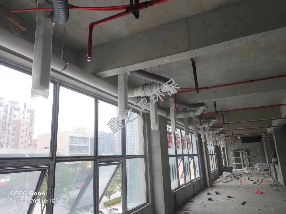 艾灸煙味處理系統的原理